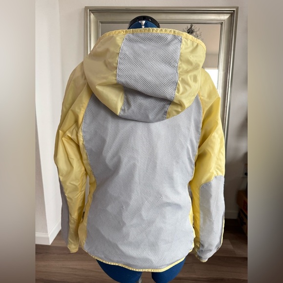 Vintage 90s Y2K MUDD Yellow Reversible Windbreaker Jacket Size L - Picture 5 of 11